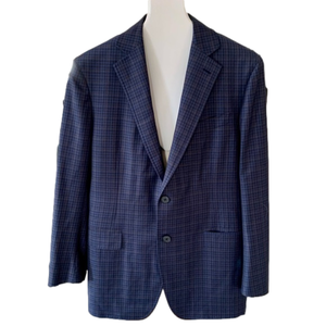 Nikky Verbier Blue Wool Luxury Sport Jacket